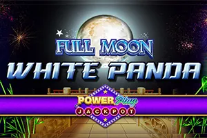 Playtech : Full Moon: White Panda PowerPlay Jackpot - BIROPAY28