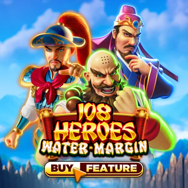 Microgaming : 108 Heroes Water Margin - BIROPAY28
